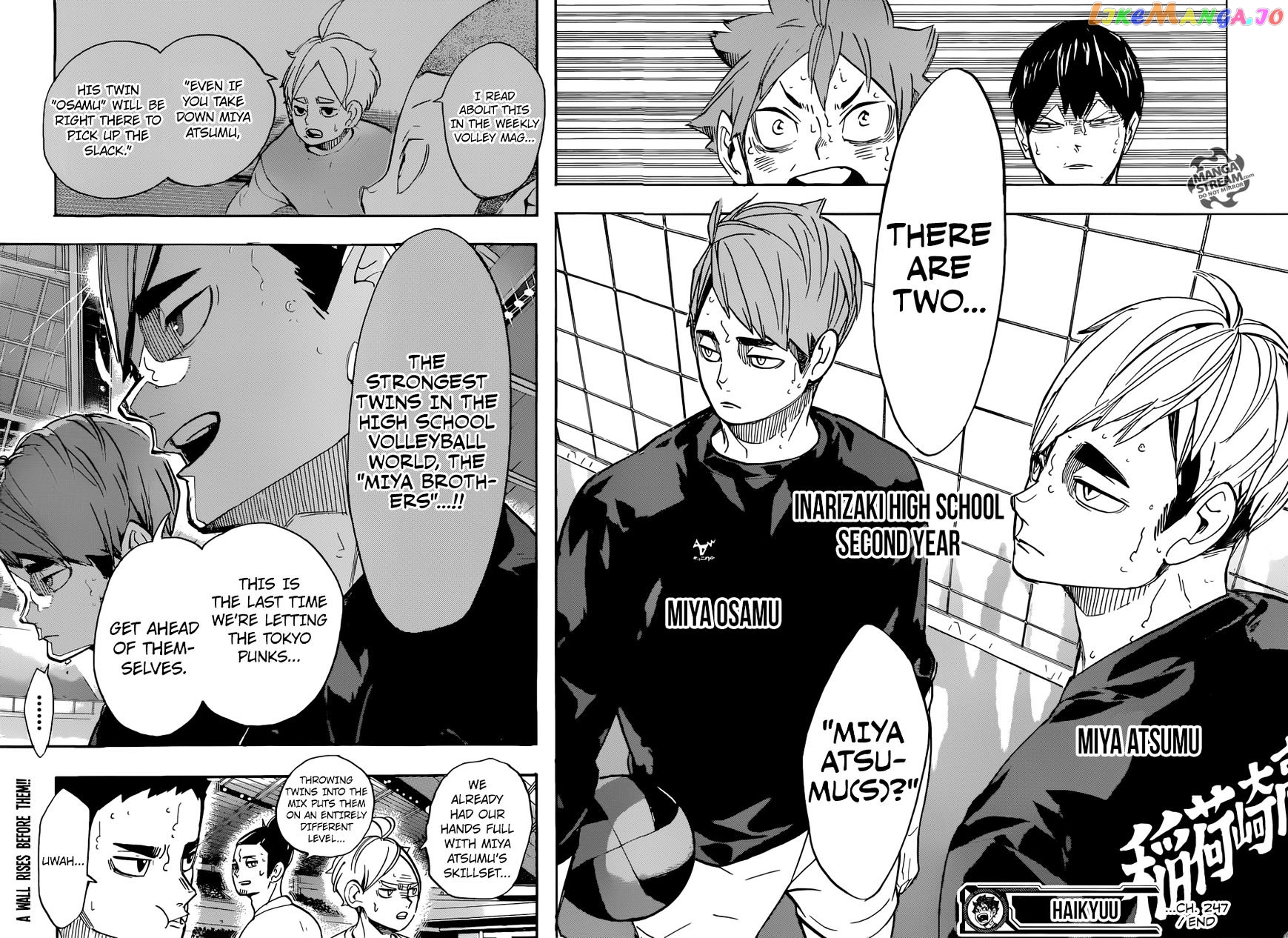 Haikyuu!!, Chapter 247 image 17